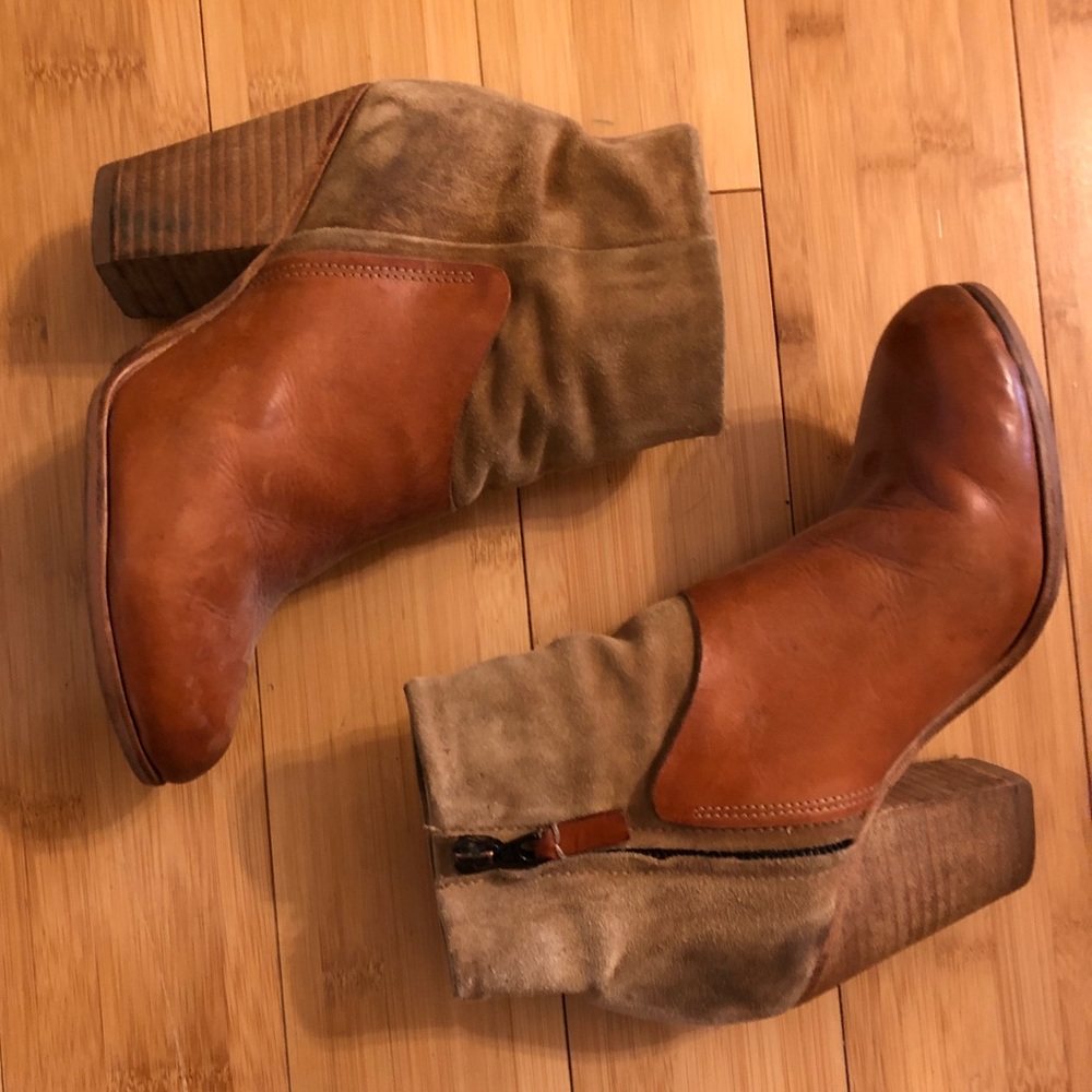 Rag and bone booties - camel